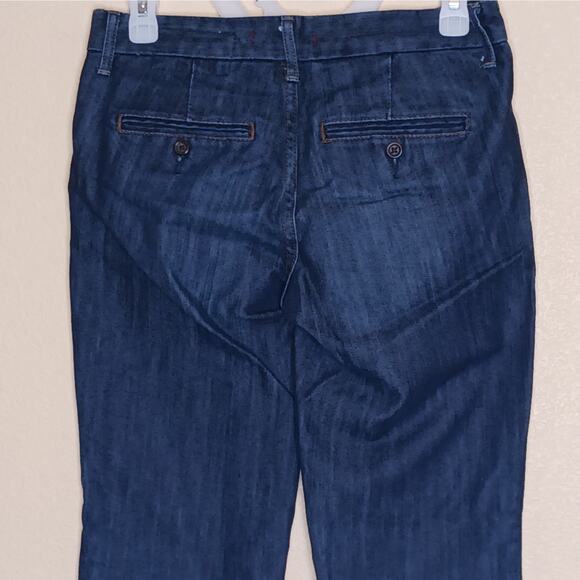 Gap 1969 Jeans Womens Junior Size 1 Blue Trouser Limited Edition Dark Wash Denim - Picture 6 of 11
